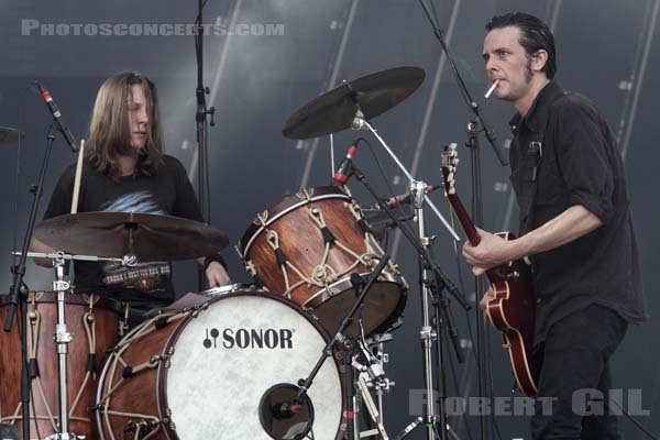 BLACK REBEL MOTORCYCLE CLUB - 2013-07-06 - BELFORT - Presqu'ile du Malsaucy - Peter Hayes - Leah Shapiro